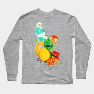 Beautiful Birds Long Sleeve T-Shirt